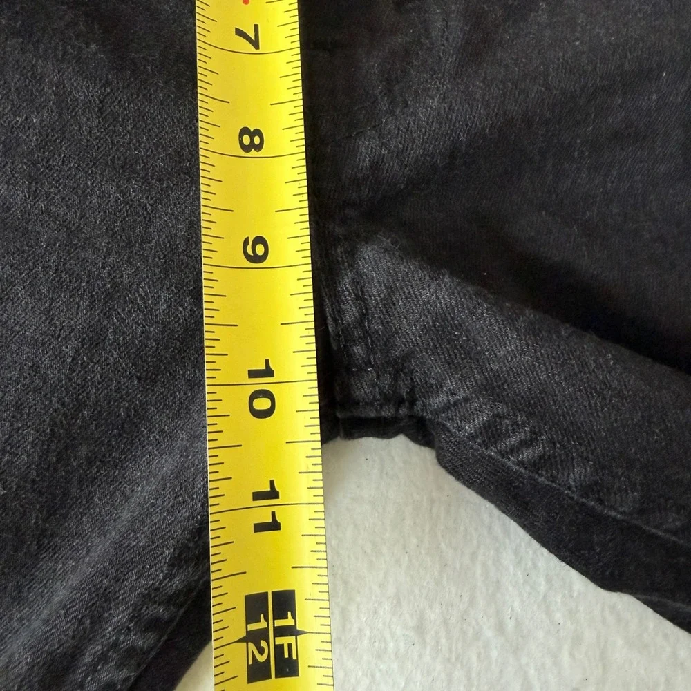 Levi's 511 Slim Fit Jeans Men 34x32 Black Wash Denim Streetwear